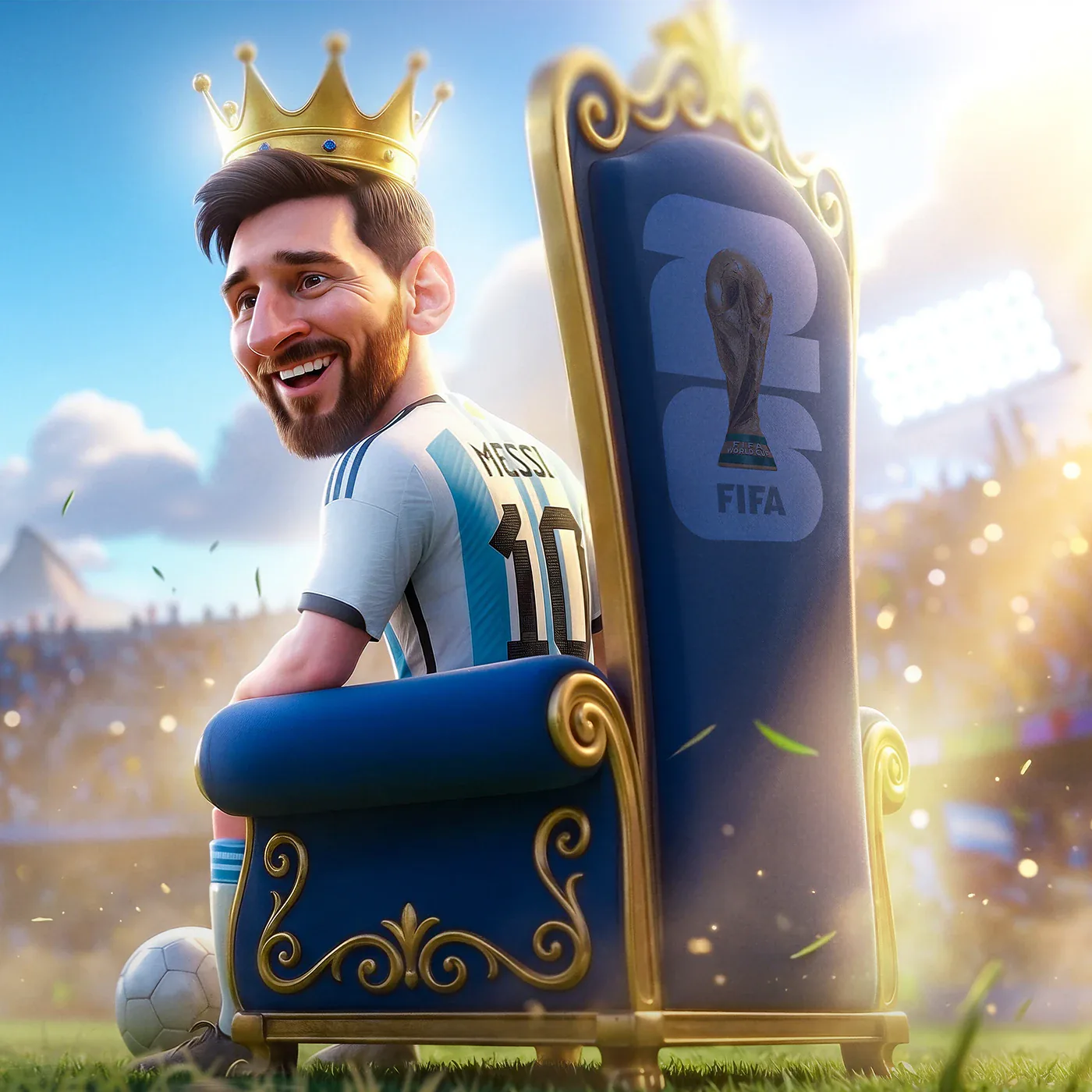 FIFA World Cup 2026 — AI sports campaign concept, 2